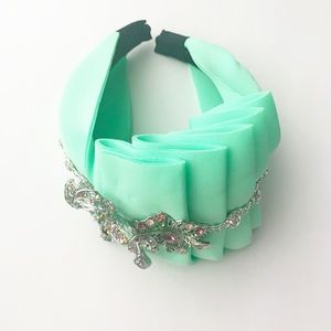 Mint embellished headband
